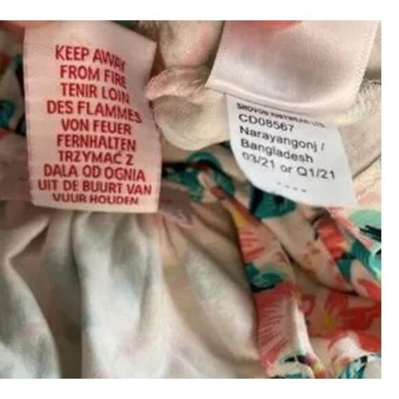 Tommy Bahama Tropical Floral Sleeveless Dress 2T Set of 2 Twins Multiples - Picture 15 of 15